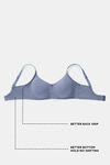 Zivame True Curv Double Layered Non Wired 3/4th Coverage Sag Lift Bra - Wild Wind — thumbnail 6